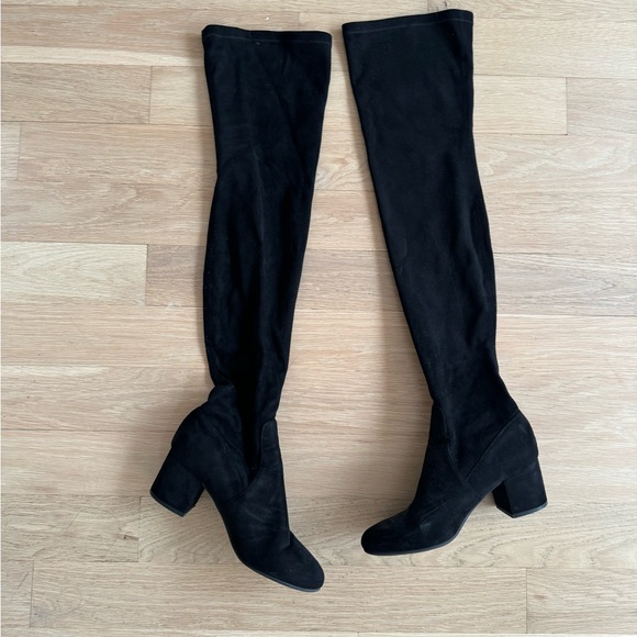 Steve Madden over the knee suede boots size 8 - Picture 2 of 13